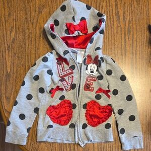 Disney Girls Minnie Mouse Hoodie